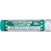Lactose Free Lycopodium Clavatum 30C, 80 Pellets, Ollois Homeopathic