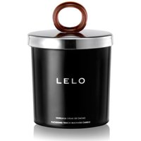 Lelo Flickering Touch Massage Candle - Vanilla & Creme De Cacao, 5.3 oz