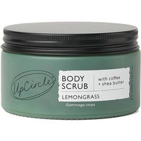 Lemongrass Body Scrub with Coffee + Shea Butter, 7.4 oz, UpCircle Beauty