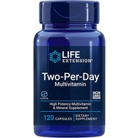 Two-Per-Day Multivitamin, High Potency, 120 Capsules, Life Extension