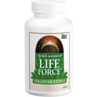 Life Force Vegan Multiple, Vegetarian Multi-Vitamins, 120 Tablets, Source Naturals