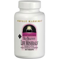 Life Minerals No Iron Multi Mineral Complex 60 tabs from Source Naturals
