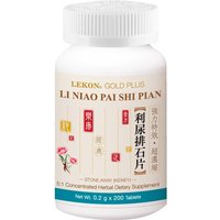 Li Niao Pai Shi Pian, Stone Away-Kidney, 200 Tablets, LeKon Gold Plus