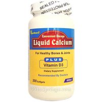 Liquid Calcium 600 mg Plus D3, 200 Softgels, Far Long
