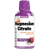 Liquid Magnesium Citrate, Mixed Berry Flavor, 16 oz, Bluebonnet Nutrition