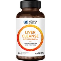 Liver Cleanse Detox Formula, 90 Rapid Release Capsules, Vitamin World