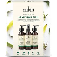 Love Your Skin Gift Pack, 3 pc, Sukin