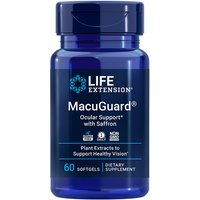 MacuGuard Ocular Support with Saffron, 60 Softgels, Life Extension