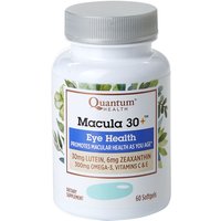Macula 30+, Macular Health, 60 Softgels, Quantum Health
