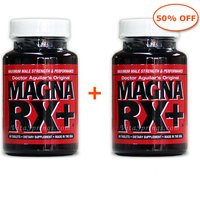 Buy 1 Get 1 50% Off! Magna RX Plus Male Formula, 60 Tablets x 2 Bottles