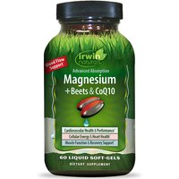 Magnesium + Beets & CoQ10, 60 Liquid Soft-Gels, Irwin Naturals