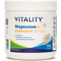 Magnesium + Chamomile Powder for Kids, 120 g, Vitality