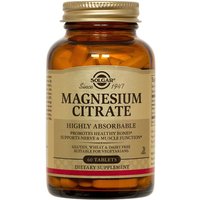 Magnesium Citrate, 60 Tablets, Solgar