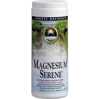 Magnesium Serene Powder Berry Flavor, 9 oz, Source Naturals
