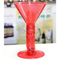 Clearance Sale 50% Off! Martini Weenie Light-Up Party Glass - Red, Hott Products