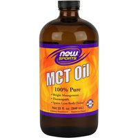 MCT Oil Liquid, Medium Chain Triglycerides, 32 oz, NOW Foods