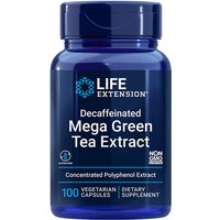 Mega Green Tea Extract - Decaffeinated, 100 Vegetarian Capsules, Life Extension