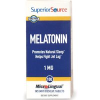 Melatonin 1 mg, 100 Instant Dissolve Tablets, Superior Source