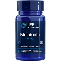 Melatonin 10 mg, 60 Vegetarian Capsules, Life Extension