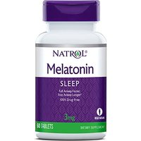 Melatonin 3 mg, 60 Tablets, Natrol