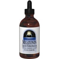 Melatonin Liquid Orange Sublingual 2 fl oz from Source Naturals