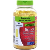 Double Strength Wild Alaskan Fresh Fish Oil 1200 mg, 200 Softgels, Members Mark