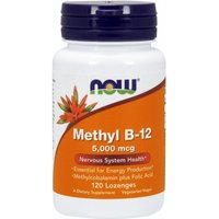 Methyl B-12 5000 mcg, 120 Lozenges, NOW Foods