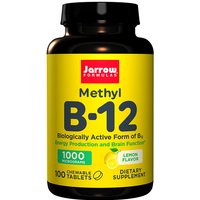 Methyl B-12, Methylcobalamin 1000 mcg 100 lozenges, Jarrow Formulas