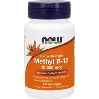 Methyl B-12 10,000 mcg, 60 Lozenges, NOW Foods