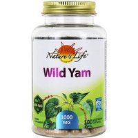 Wild Yam, 100 Vegetarian Capsules, Natures Life
