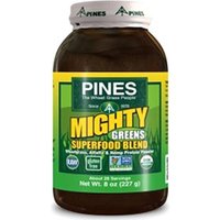 Mighty Greens Superfood Blend Powder, 8 oz, Pines International