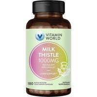 Milk Thistle, 180 Rapid Release Vegetarian Capsules, Vitamin World