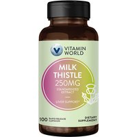 Milk Thistle 250 mg, 100 Rapid Release Capsules, Vitamin World