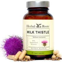 Milk Thistle, 60 Vegan Capsules, Herbal Roots