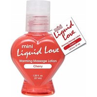 Mini Liquid Love Warming Massage Lotion, Cherry, 1.25 oz, Pipedream Products