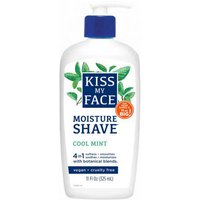 Moisture Shave Cream, Cool Mint, 11 oz, Kiss My Face