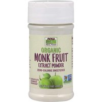 Monk Fruit Extract Powder, Organic, 0.7 oz, NOW Foods