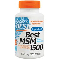 MSM 1500 mg with OptiMSM, 120 Tablets, Doctors Best