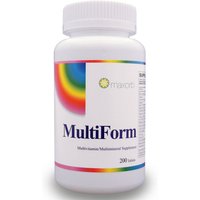 MultiForm Adult, MultiVitamin & MultiMineral, 200 Tablets, Maxorb