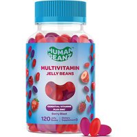 Multivitamin Jelly Bean Gummies with Zinc for Adults, 120 Jelly Beans, Human Beanz