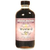 Mustard Oil, 8 oz, Vadik Herbs (Bazaar of India)