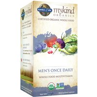 mykind Organics Men Once Daily, Whole Food Multivitamin, 30 Tablets, Garden of Life