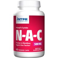 N-A-C (N-Acetyl-L-Cysteine), 60 Veggie Caps, Jarrow Formulas
