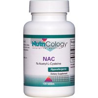 NAC N-Acetyl Cysteine 500mg 120 tabs from NutriCology
