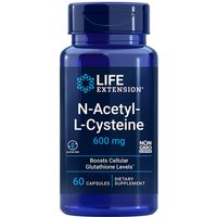 N-Acetyl-L-Cysteine (NAC) 600 mg, 60 Capsules, Life Extension