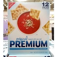 Nabisco Original Premium Saltine Crackers, Topped with Sea Salt, 3 lb