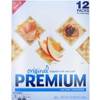 Nabisco Original Premium Saltine Crackers Topped with Sea Salt, 3 lb (1.36 kg)