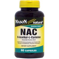 NAC N-Acethyl-L-Cysteine, 60 Capsules, Mason Natural