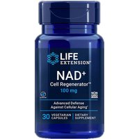 NAD+ Cell Regenerator 100 mg, 30 Vegetarian Capsules, Life Extension (Limit 1 Unit Per Customer)