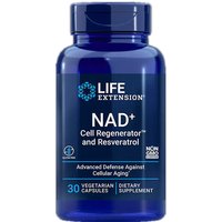 NAD+ Cell Regenerator and Resveratrol, 30 Vegetarian Capsules, Life Extension